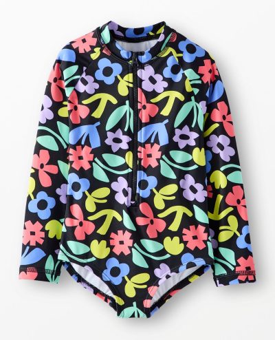 One-Piece Rashguard Swimsuit