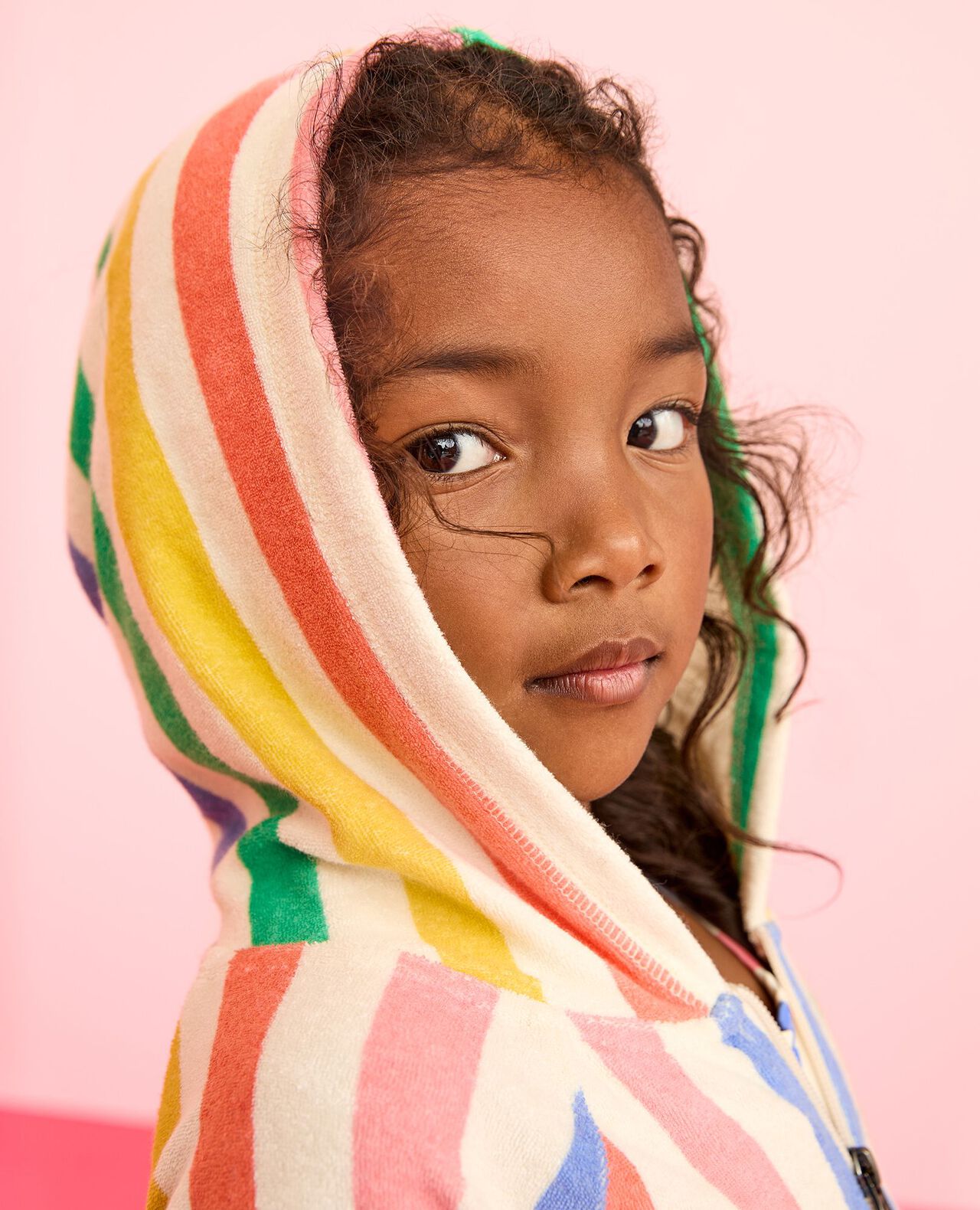 Long Sleeve Loop Terry Hoodie Cover Up - Image 4