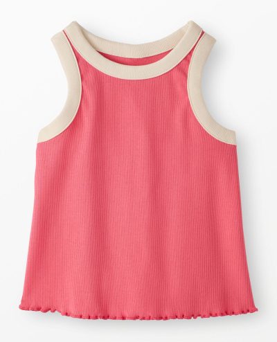 Sleeveless Ribbed Top
