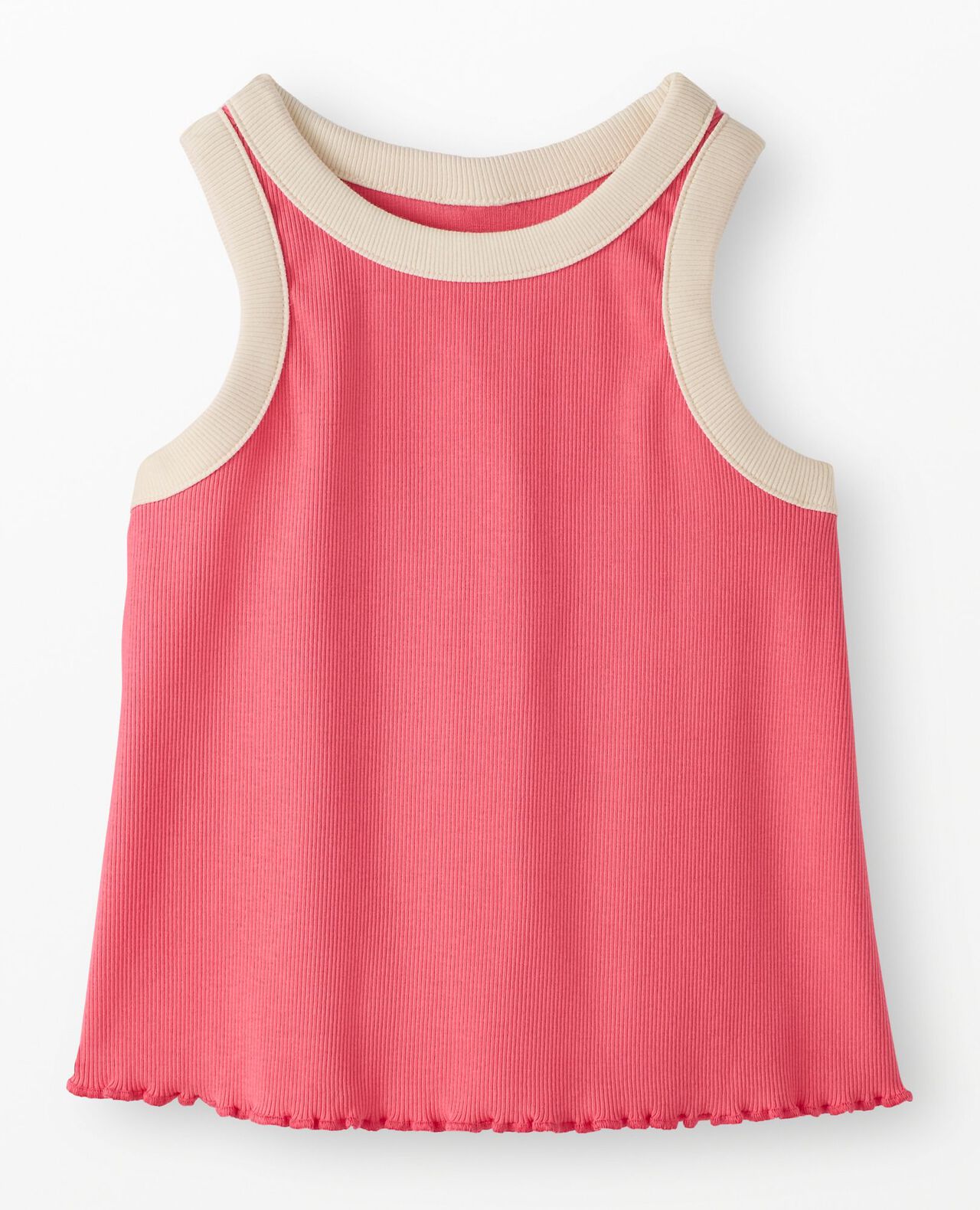 Sleeveless Ribbed Top