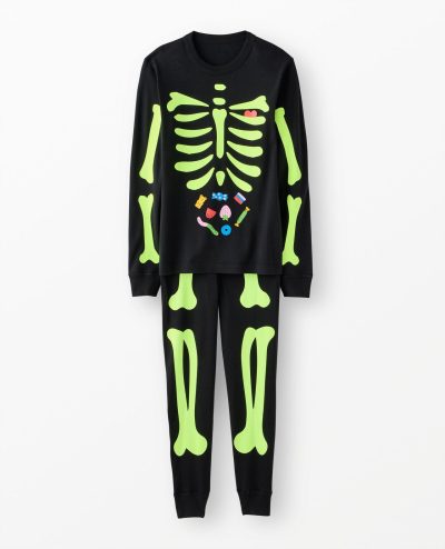 Adult Halloween Glow-in-the-Dark HannaJams™ Pajama Set