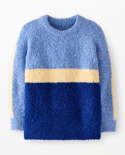 Colorblock Bouclé Sweater