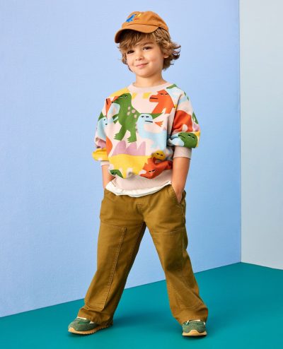 Loose Fit Canvas Carpenter Pants