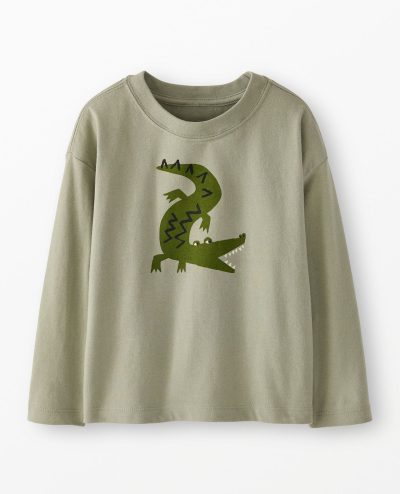Long Sleeve Relaxed Fit Graphic T-Shirt