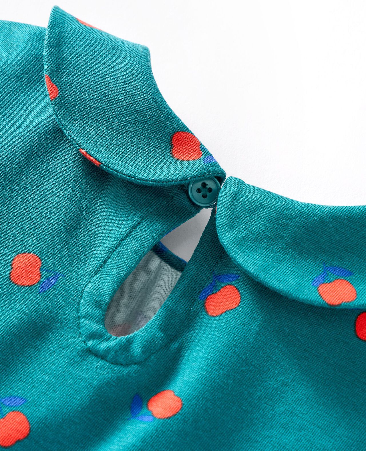 Elbow-Sleeve Collared T-Shirt - Image 2