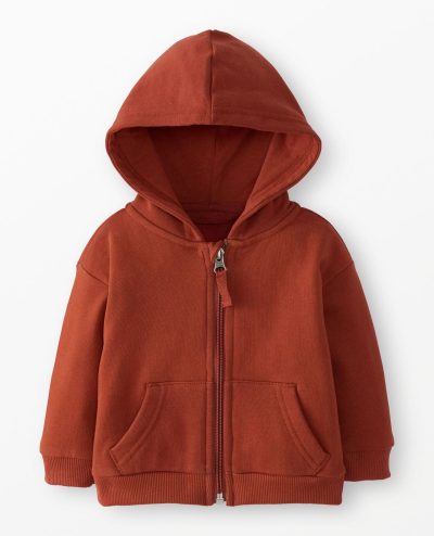 Baby Oversized French Terry Zip Up Hoodie