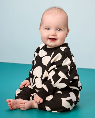 Baby French Terry Sweatshirt & Sweatpants Set