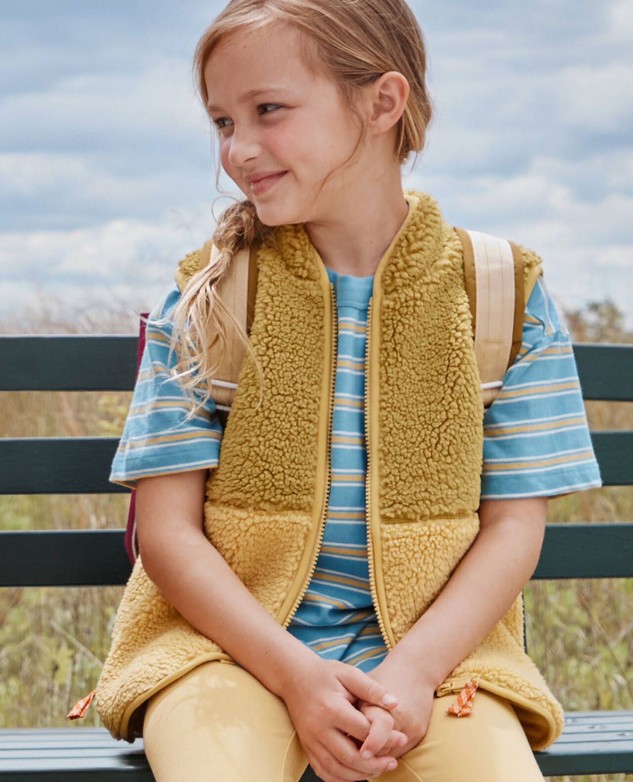 Faux Shearling Vest