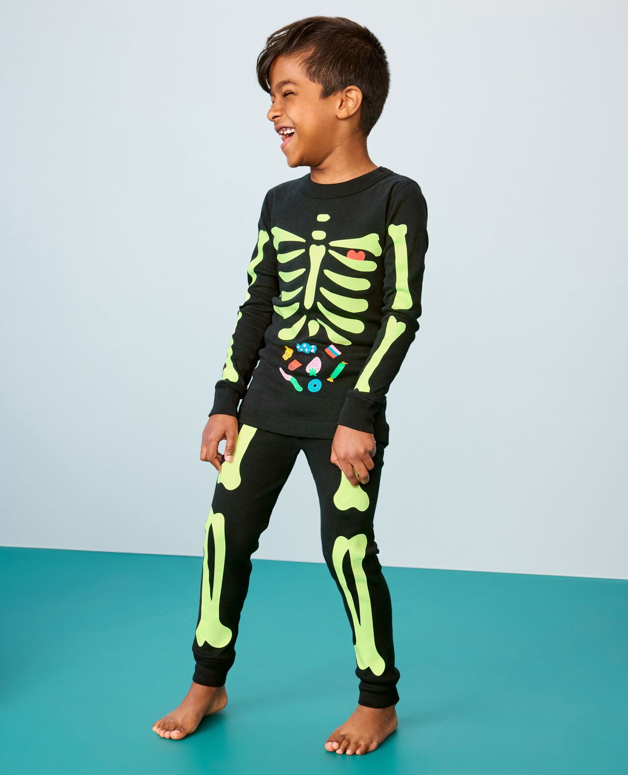 Halloween Glow-in-the-Dark HannaJams™ Pajama Set