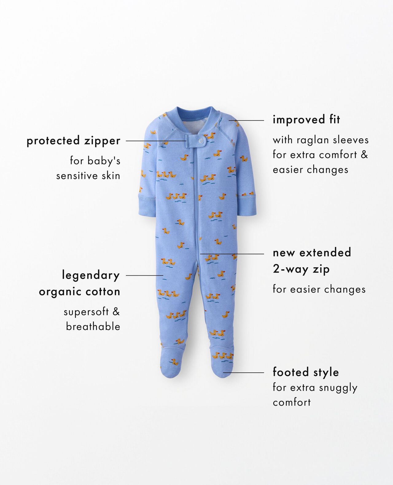 HannaJams™ Footed Sleeper - Image 3