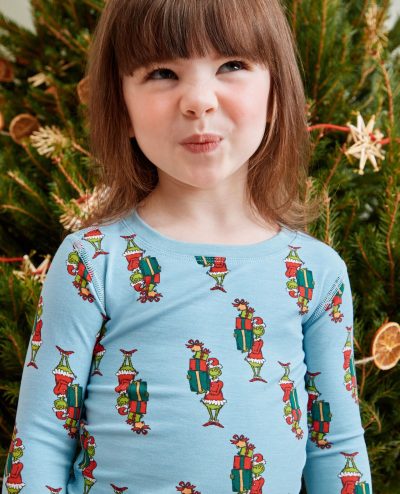Dr. Seuss Grinch HannaSoft™ Stretch Pajama Set