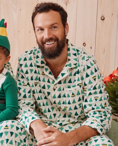 Adult Elf™ Flannel Pajama Top