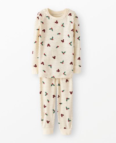 Disney Mickey Mouse Holiday HannaSoft™ Stretch Pajama Set