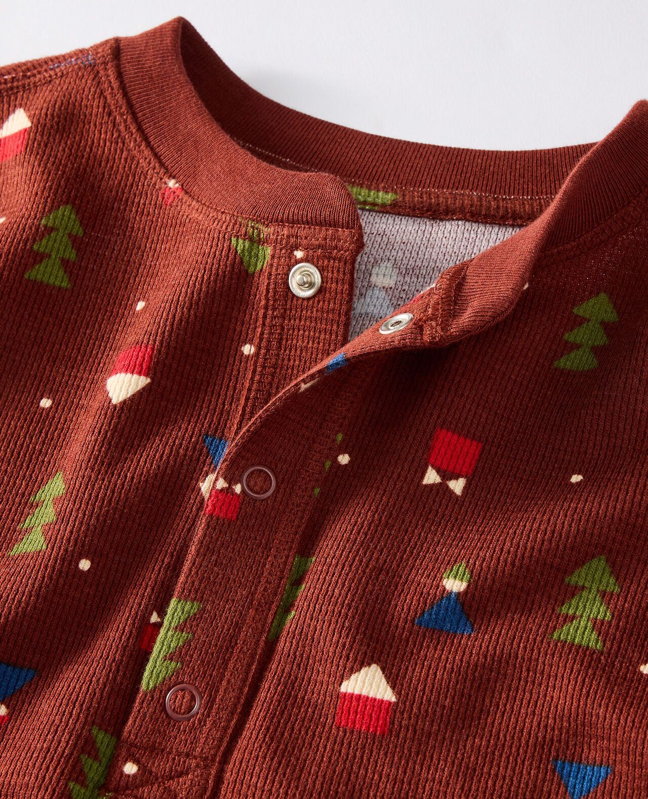 Holiday Waffle Pajama Set - Image 2