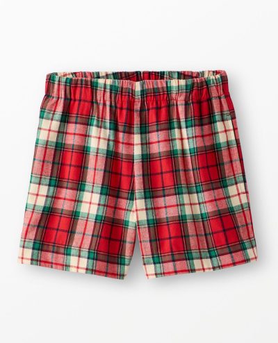 Women's Holiday Flannel Pajama Shorts