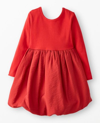 Long Sleeve Bubble Skater Dress