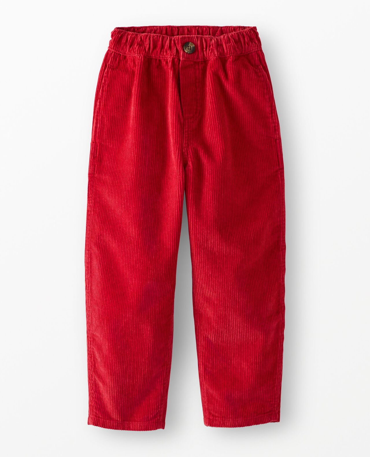 Corduroy Pull-On Barrel Pants