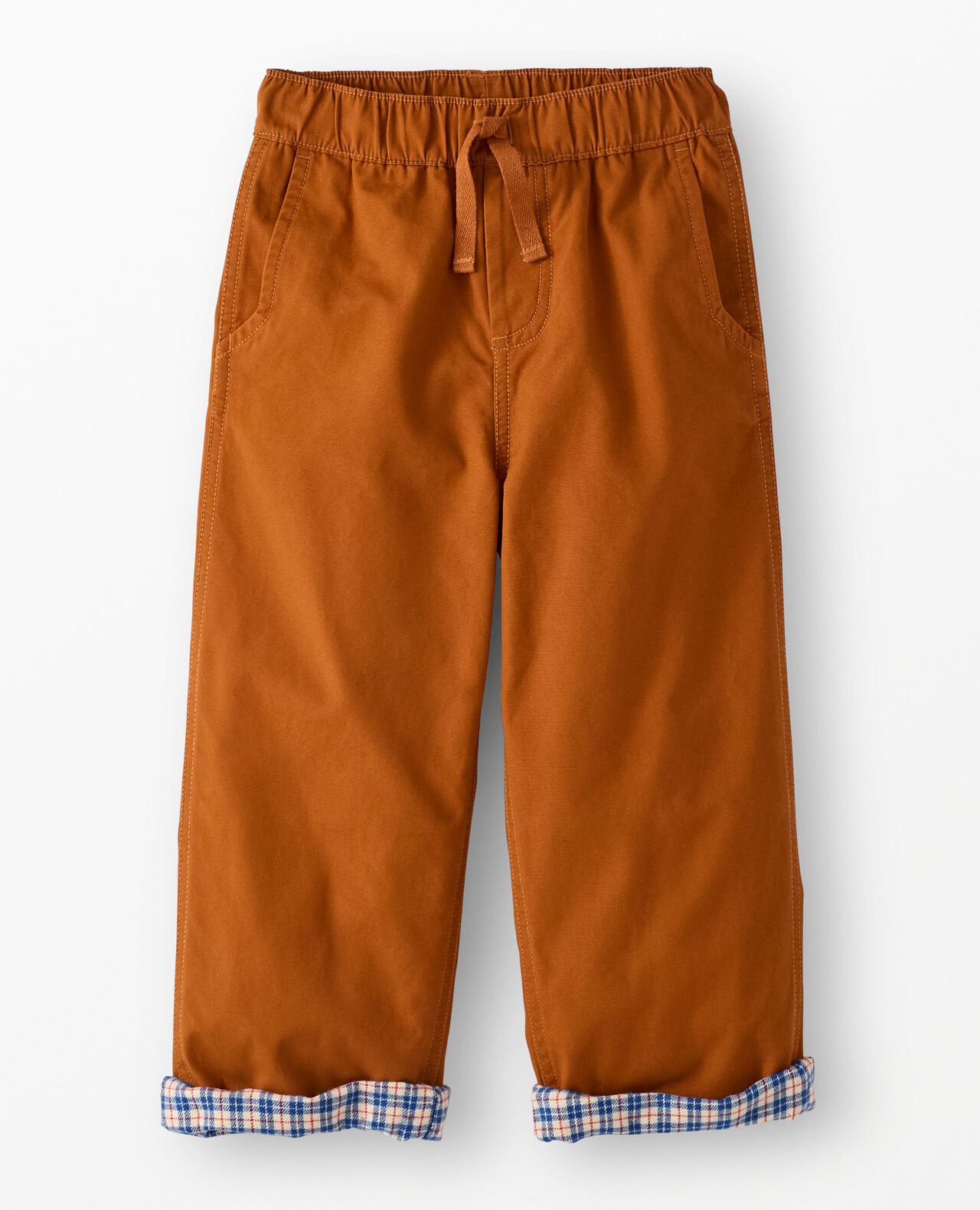 Canvas Pull-On Lined Pants
