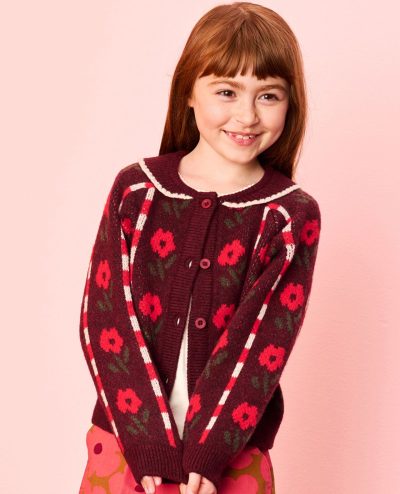 Jacquard Cardigan