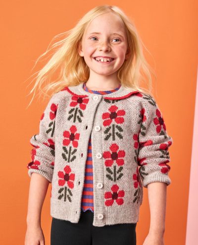 Jacquard Cardigan