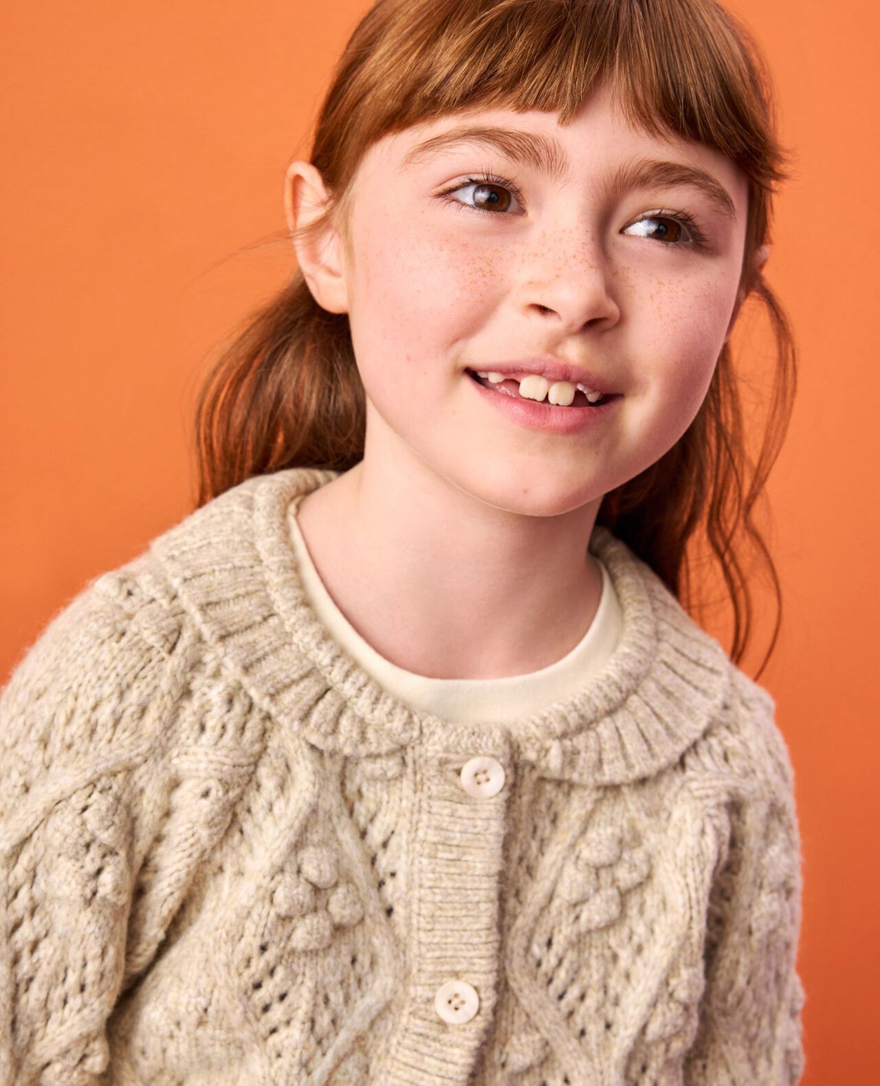 Textured Cable Cardigan - Image 5