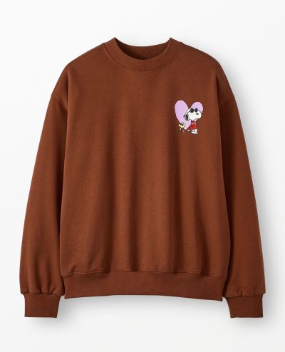 Adult Peanuts Oversized French Terry Sweatshirt