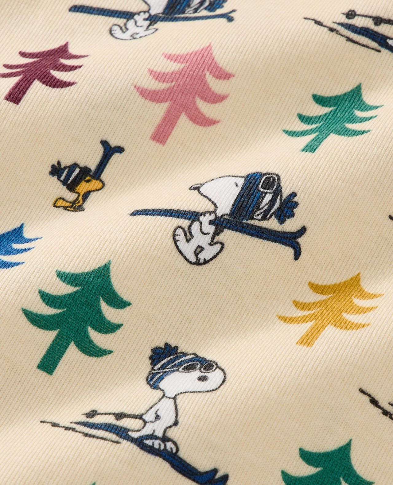 Women's Peanuts Holiday Wide Leg Pajama Set - Image 2