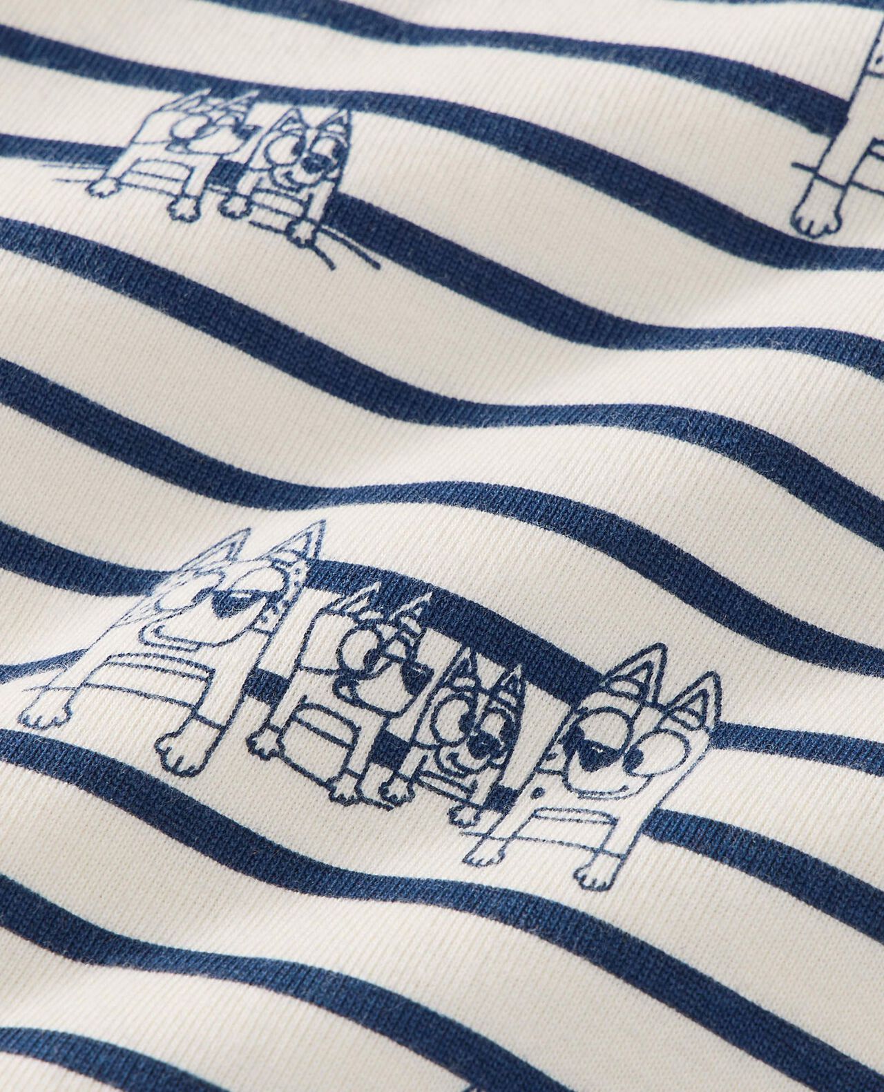 Women's Bluey Holiday Wide Leg Pajama Set - Image 2
