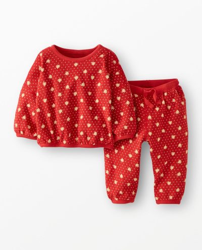 Baby Long Sleeve Waffle Top & Pants Set