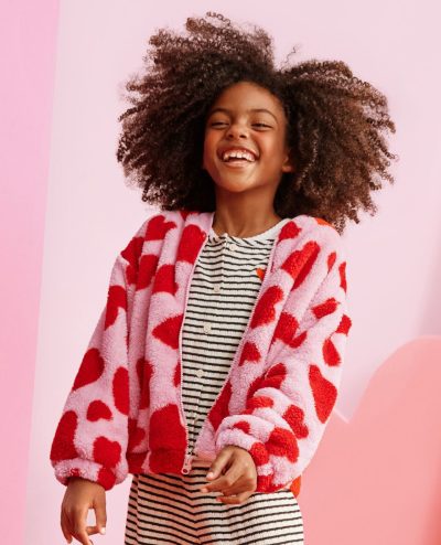 Marshmallow Fleece Bomber Jacket