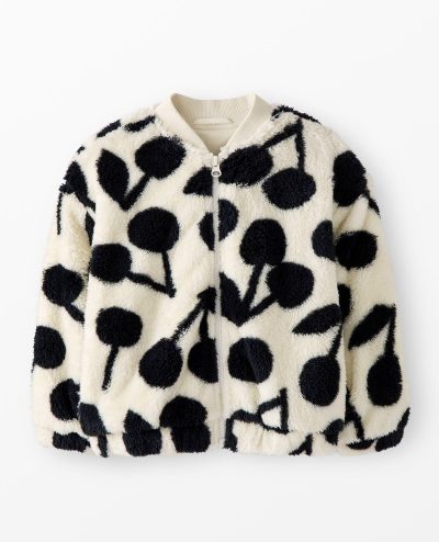 Marshmallow Fleece Bomber Jacket