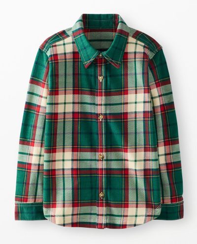 French Terry Button Up Shirt