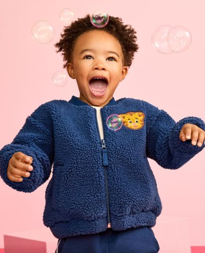 Daniel Tiger Faux Shearling Bomber Jacket