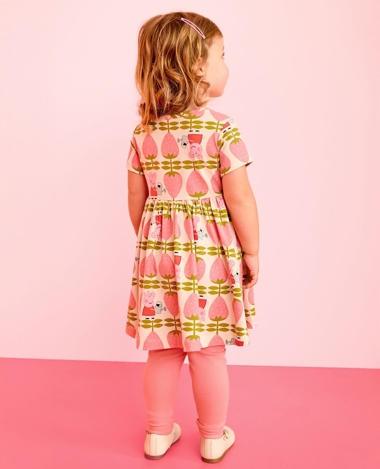 Peppa Pig Skater Dress & Leggings Set - Image 3