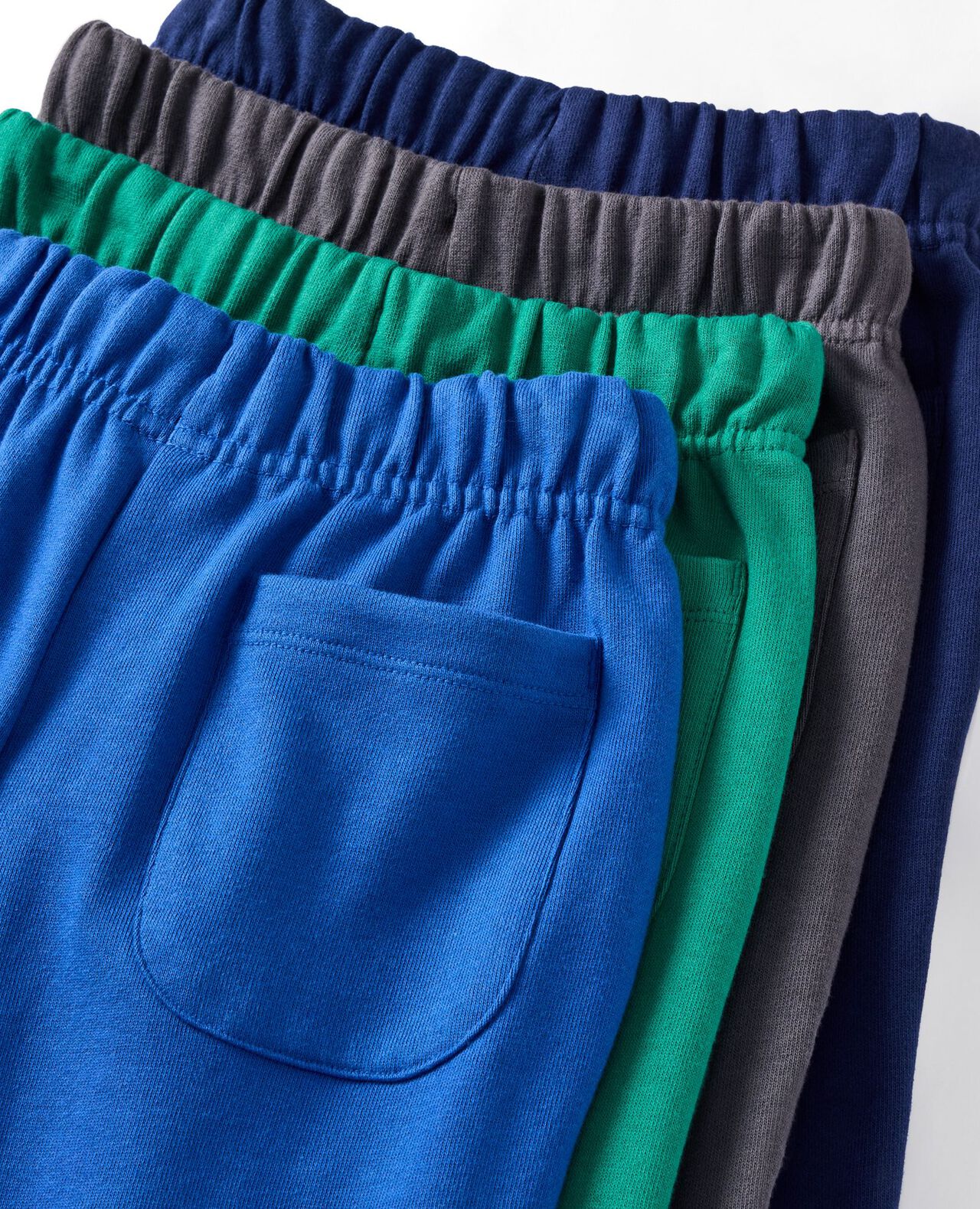 Slim Fit French Terry Double Knee Sweatpants - Image 3