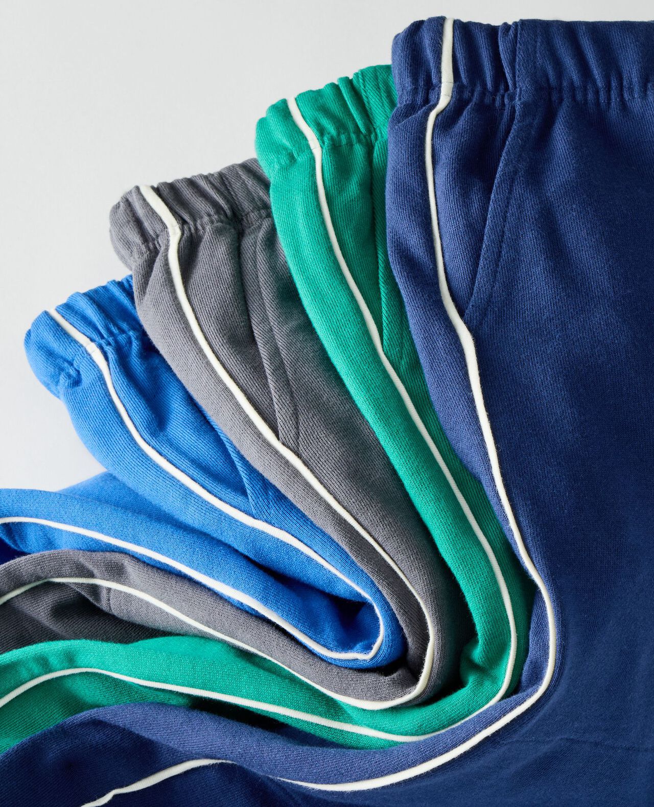 Slim Fit French Terry Double Knee Sweatpants - Image 2
