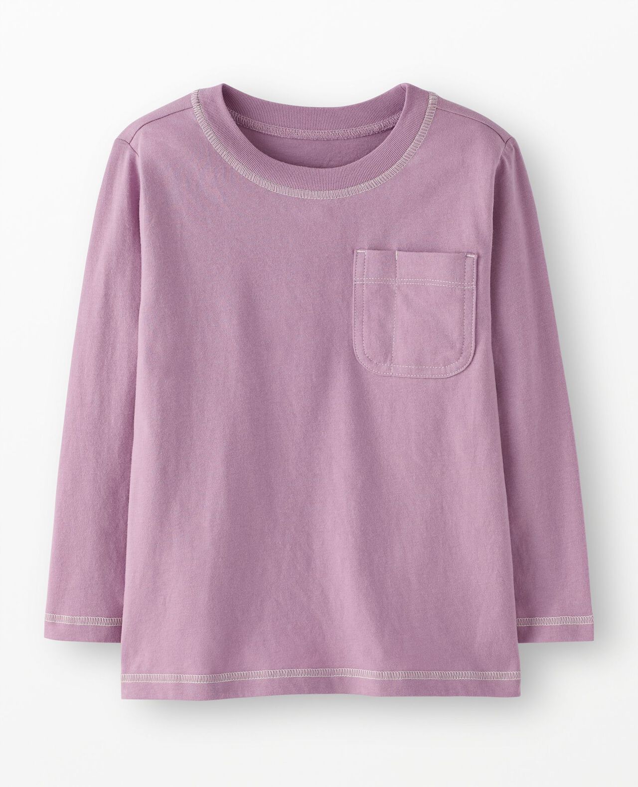 Long Sleeve Relaxed Fit Pocket T-Shirt - Image 2