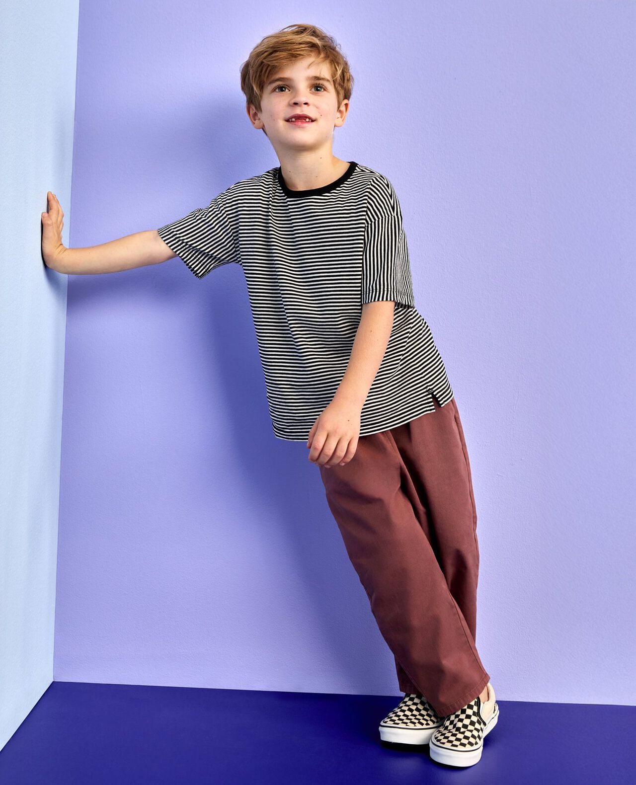 Twill Barrel Pants
