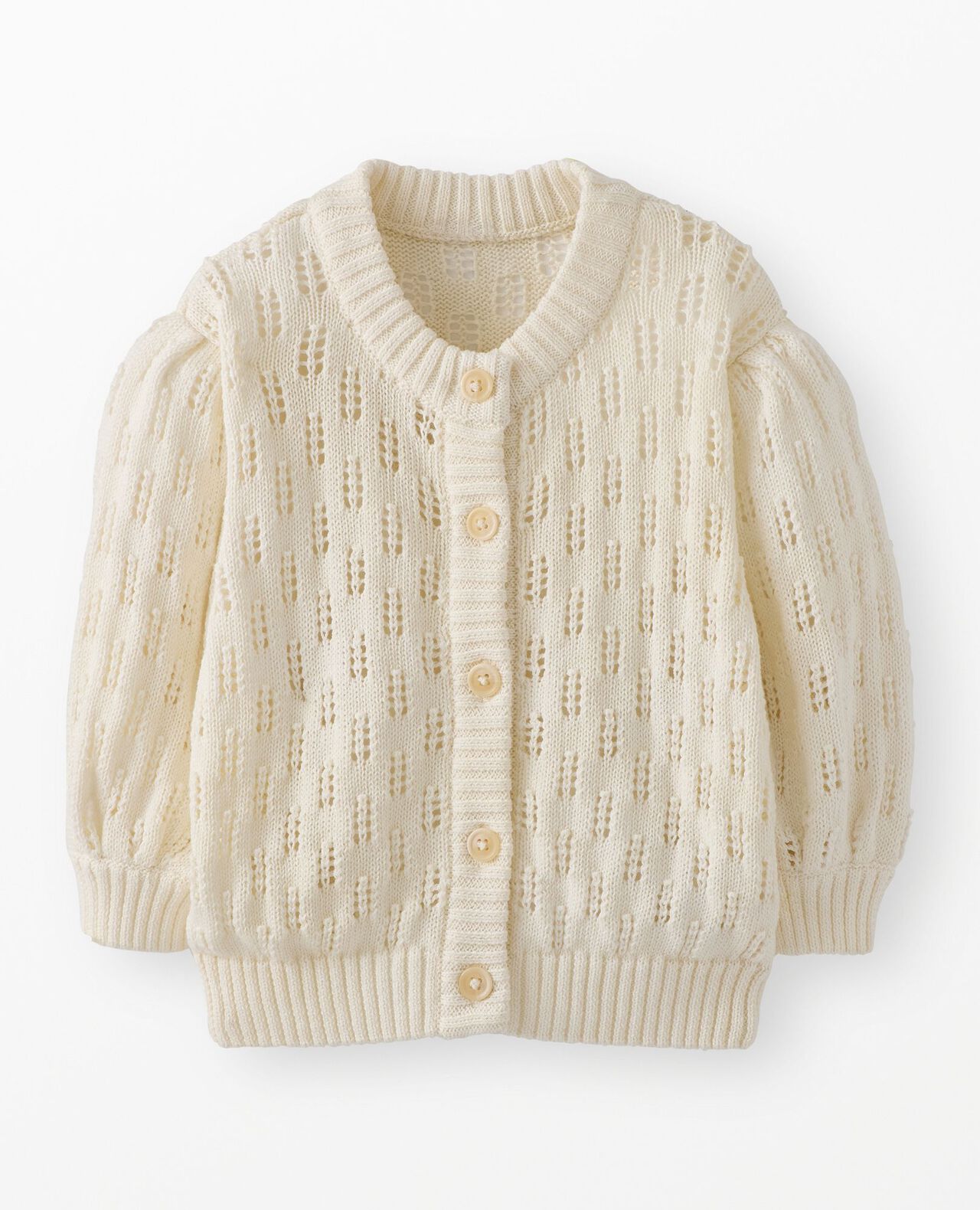 Pointelle Cardigan Sweater