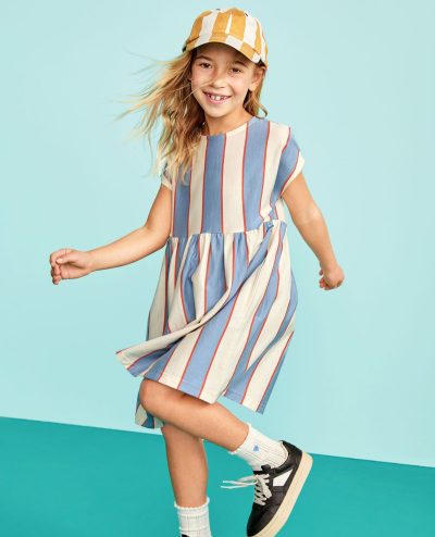 Dolman Sleeve Dress with Pockets