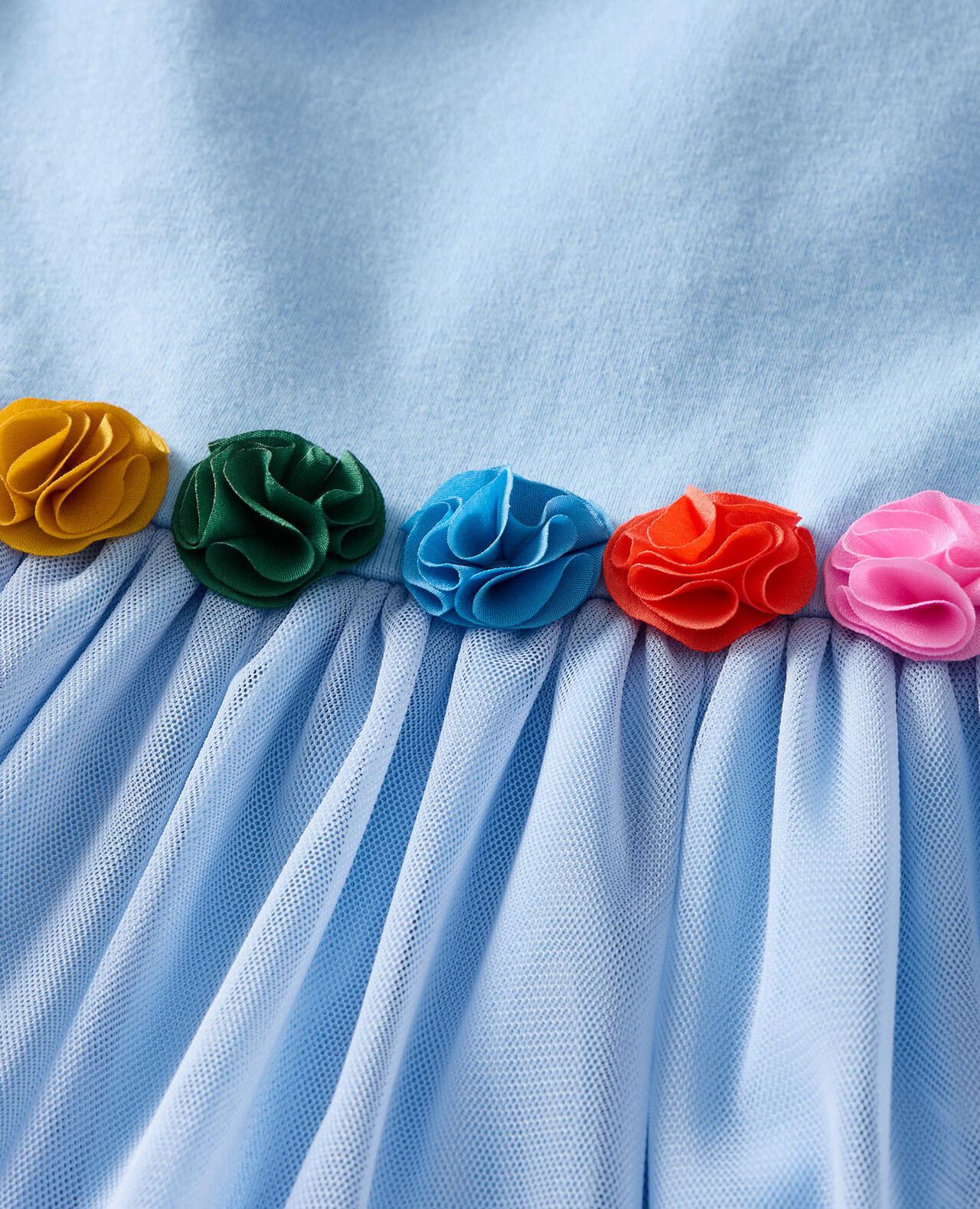 Tulle Flower Waist Dress - Image 3