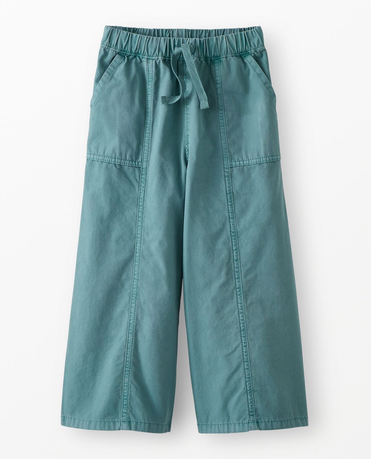 Canvas Wide Leg Pants
