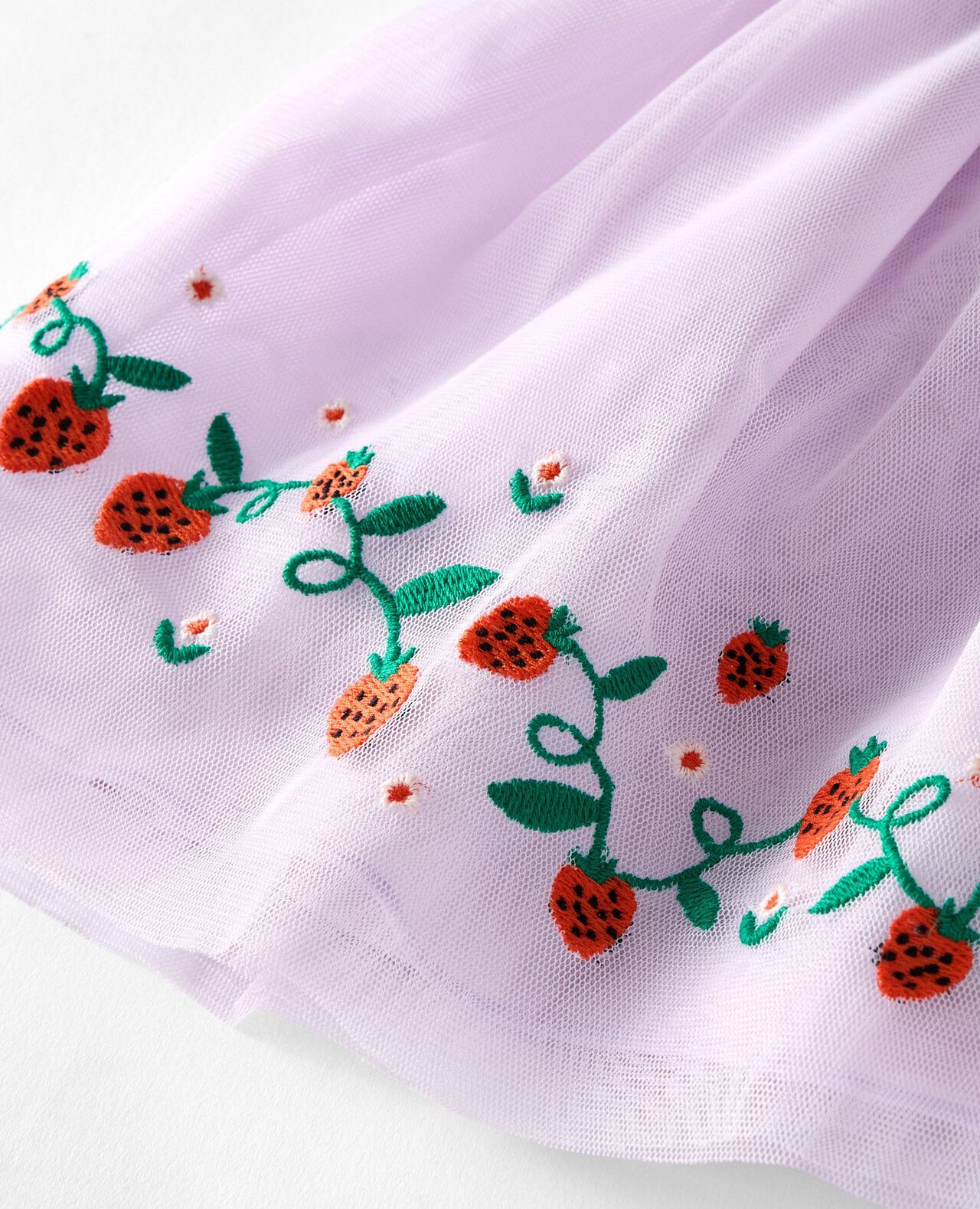 Baby Embroidered Tulle Skater Dress - Image 2