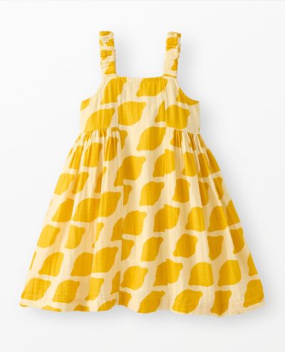 Sleeveless Muslin Dress with Pockets