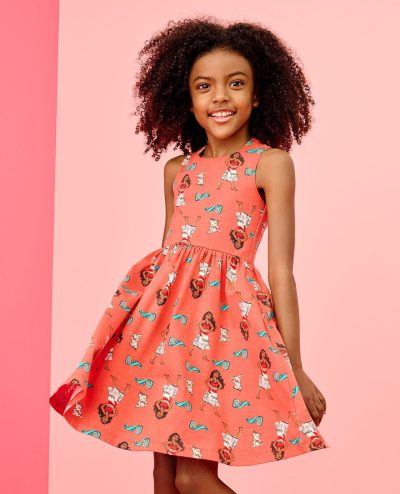 Disney Moana Crossback Skater Dress with Pockets
