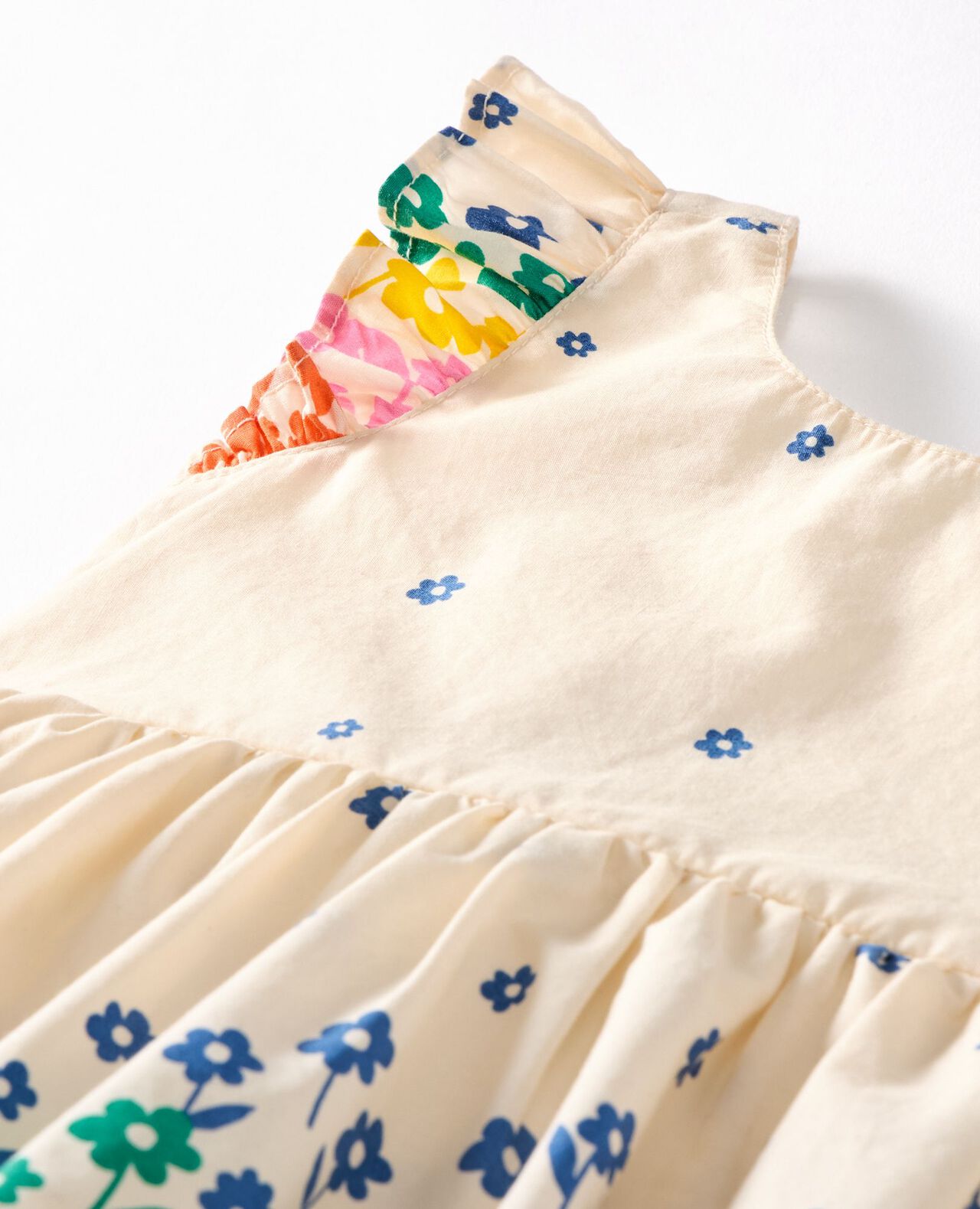 Baby Ruffle Sleeve Poplin Dress - Image 2