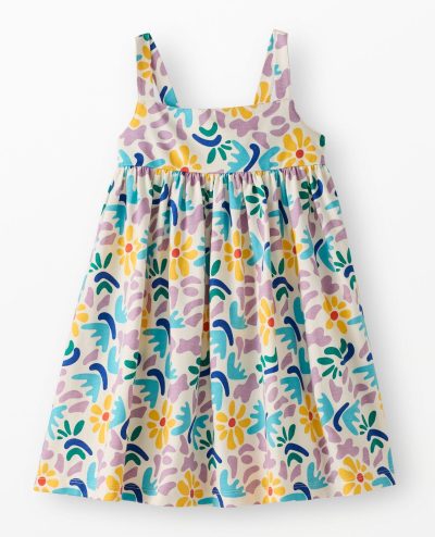 Sleeveless Back Cut Out Dress with Pockets