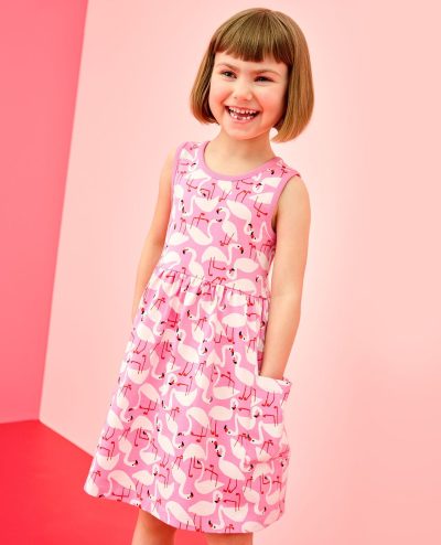 Sleeveless Playground Dress with Pockets