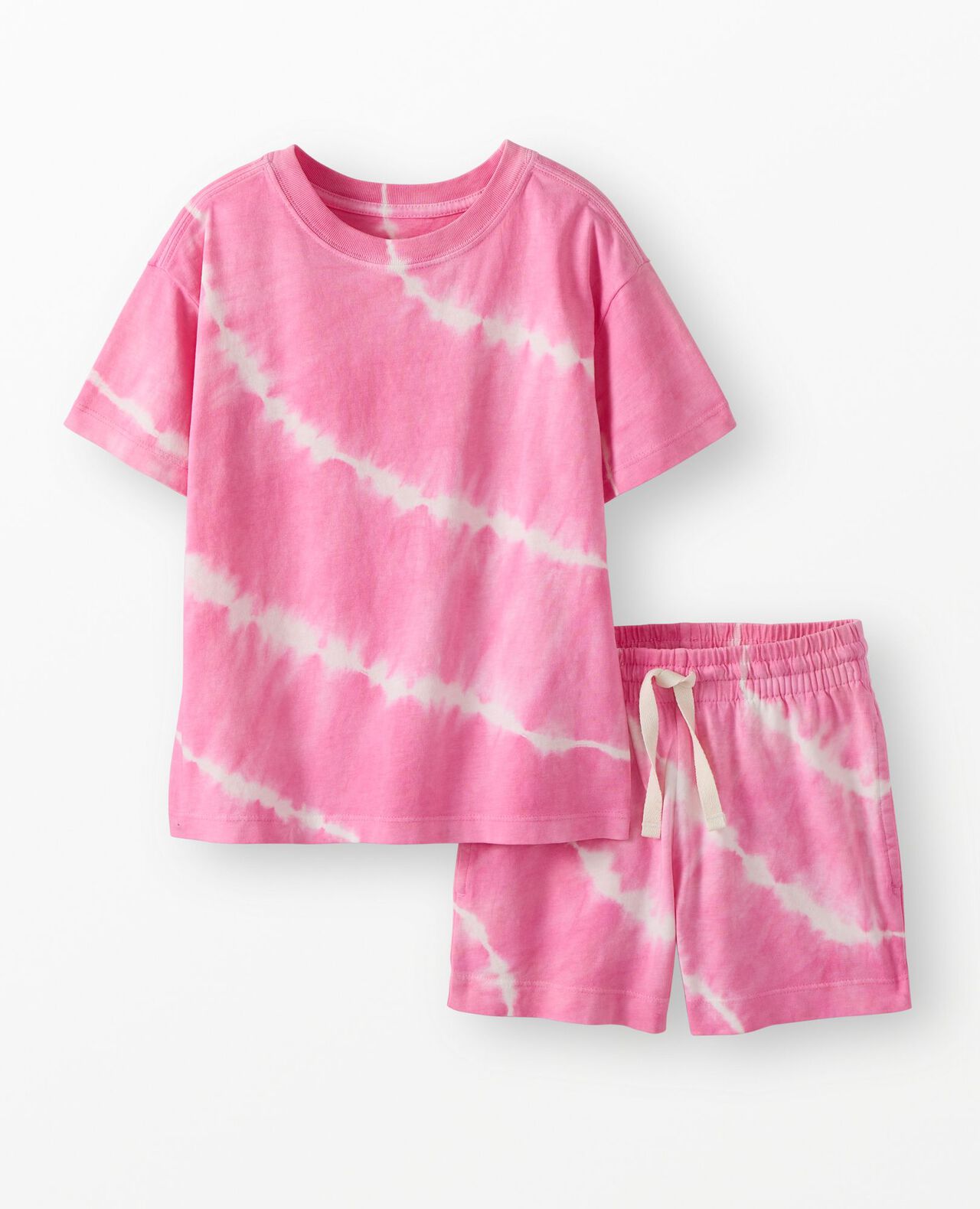 Relaxed Fit Tie-Dye T-Shirt & Shorts Set - Image 2