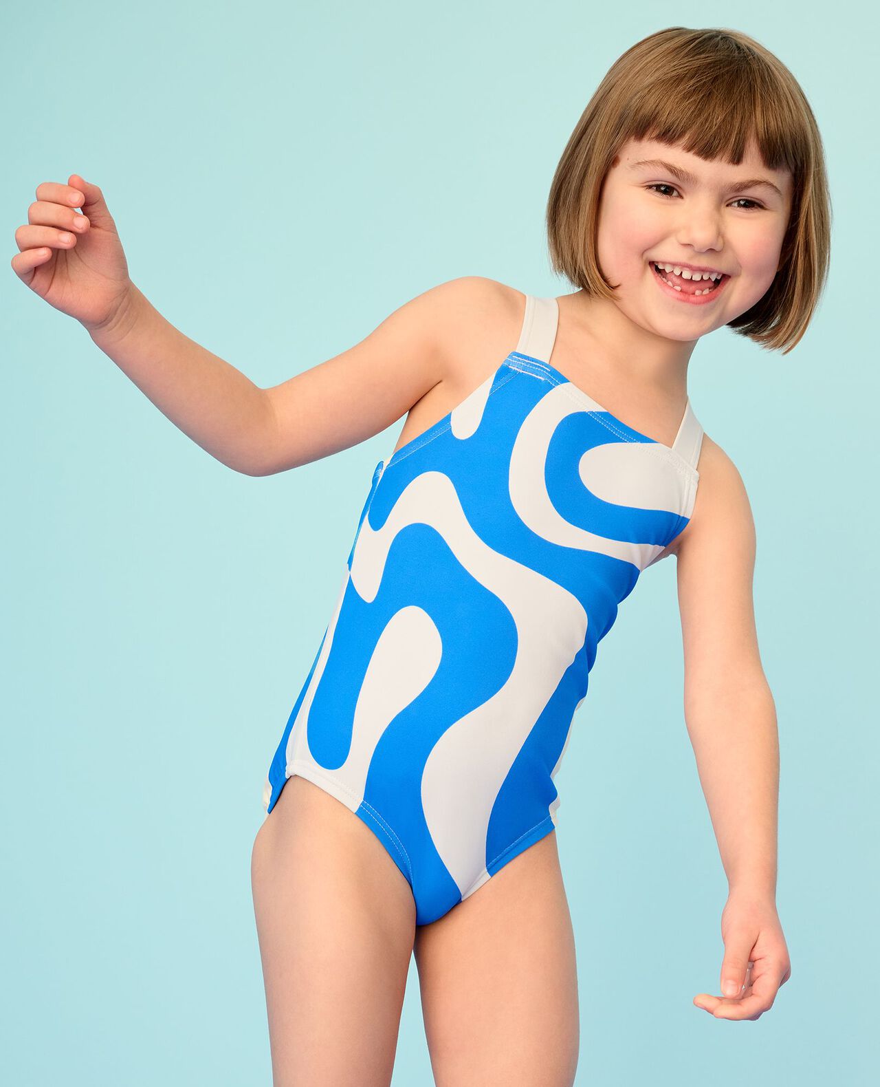 One-Piece Crossback Swimsuit